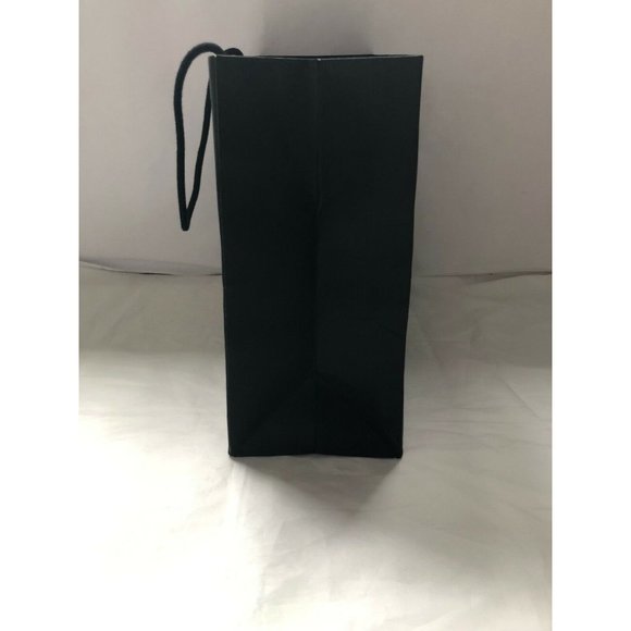 CHANEL Camellia Paper Shopping Bag Black 13" x 17" x 6" - Picture 3 of 10